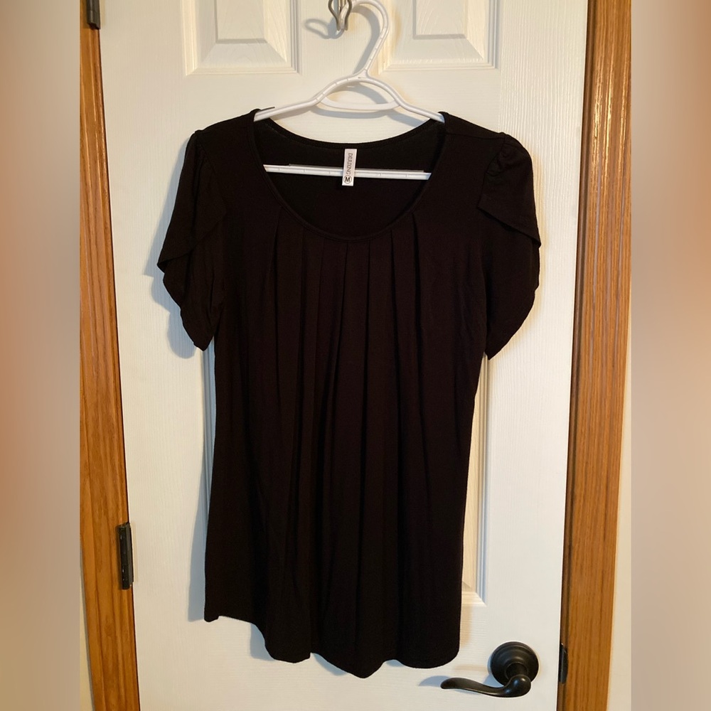 Chic Black Women's Blouse